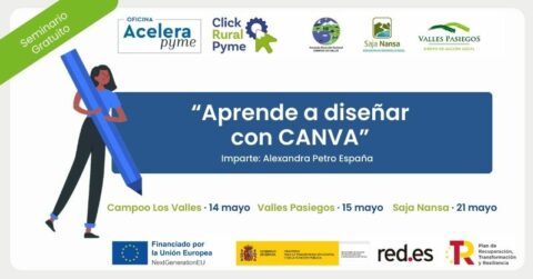 Seminario Aprende a diseñar con CANVA Click Rural Pyme