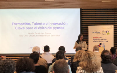 Charla de Noelia Fernández: “Formación, talento e innovación, claves para el éxito de las Pymes y las personas autónomas”