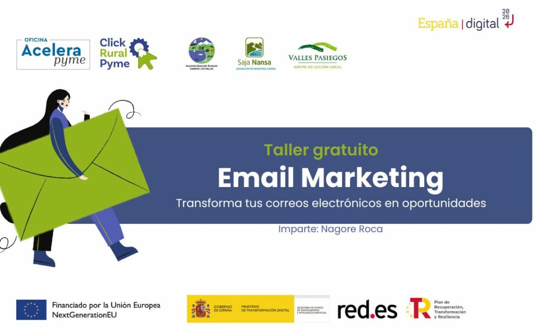 Taller: «Email Marketing». Transforma tus correos electrónicos en oportunidades.