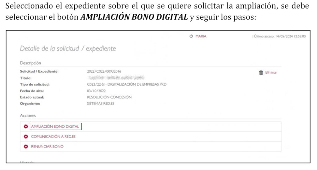 Botón ampliacion kit digital a 30000 euros